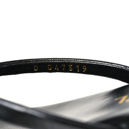 Chanel Goatskin CC Times Square Thong Sandals 38.5 Black 9 of 10