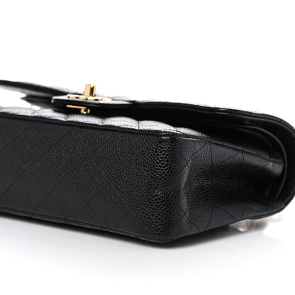Chanel Caviar Quilted Small Double Flap Black 9 of 11