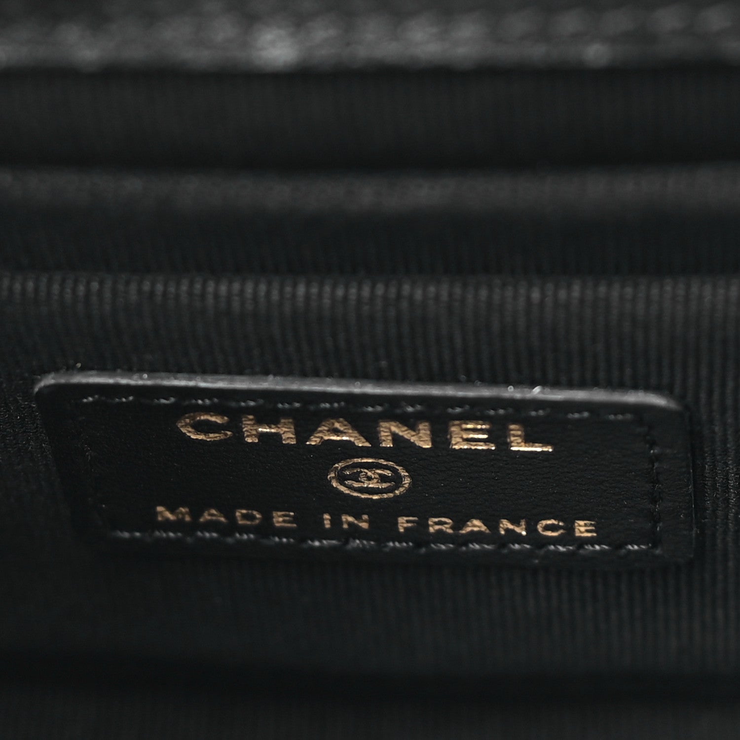 Chanel Lambskin Quilted Top Handle Flap Clutch With Chain Black 6 of 11