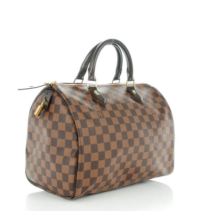 Louis Vuitton Damier Ebene Speedy 30 3 of 8