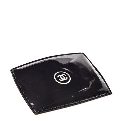 Chanel Patent CC Card Holder Black 4 of 9