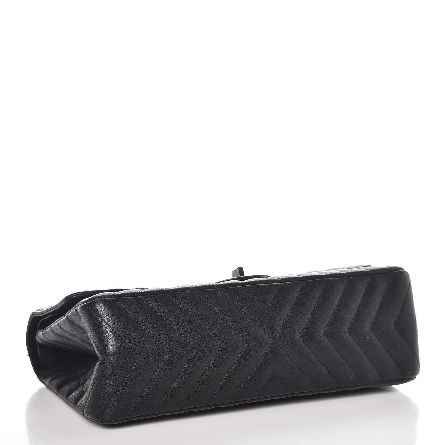 Chanel Sheepskin Chevron Quilted 2.55 Reissue 226 Flap So Black 5 of 20