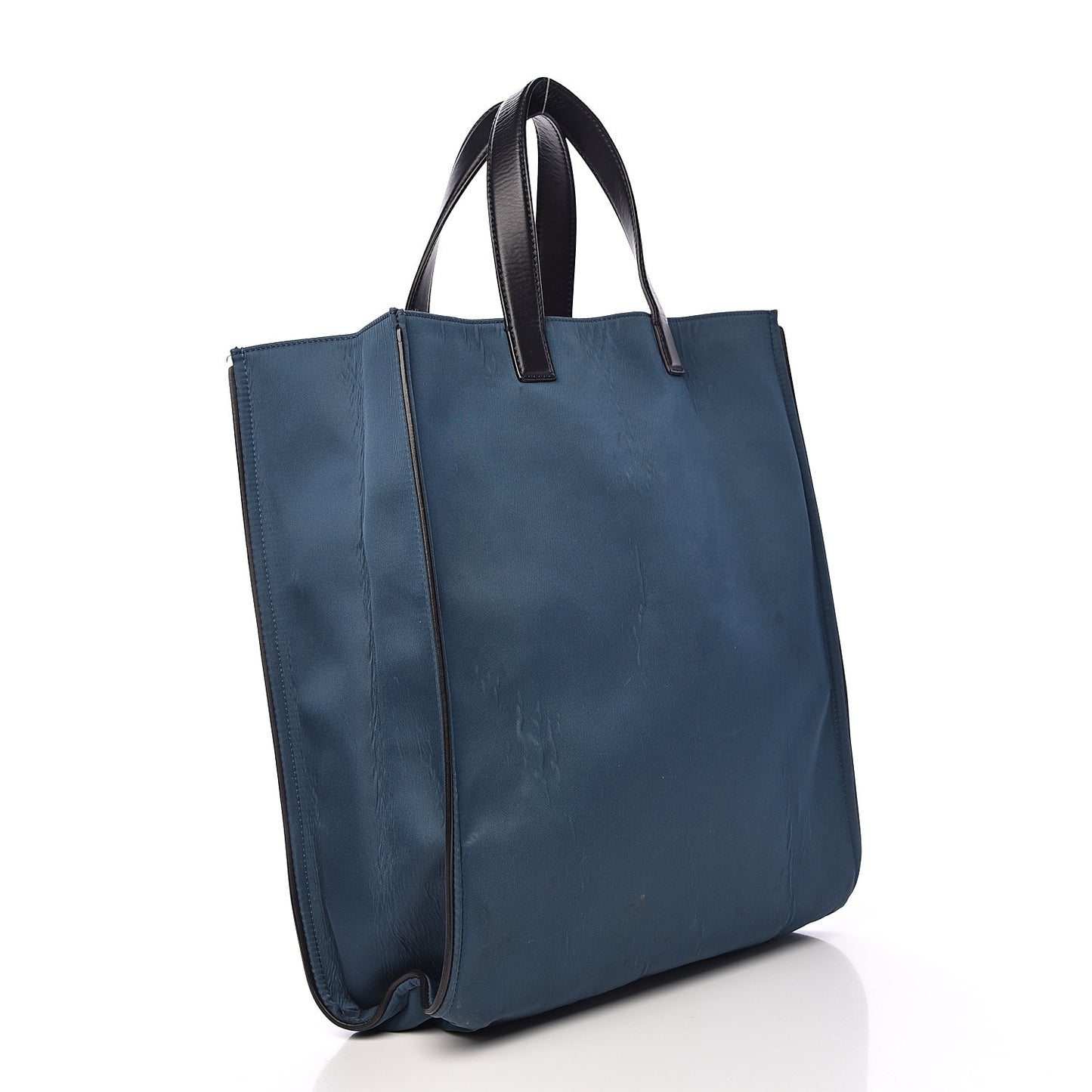 Nylon Vitello Bag Bug Tote Marine Acciaco