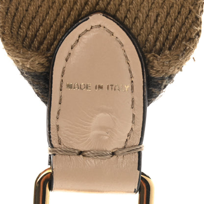 Fendi Canvas FF Strap You Brown 5 of 5