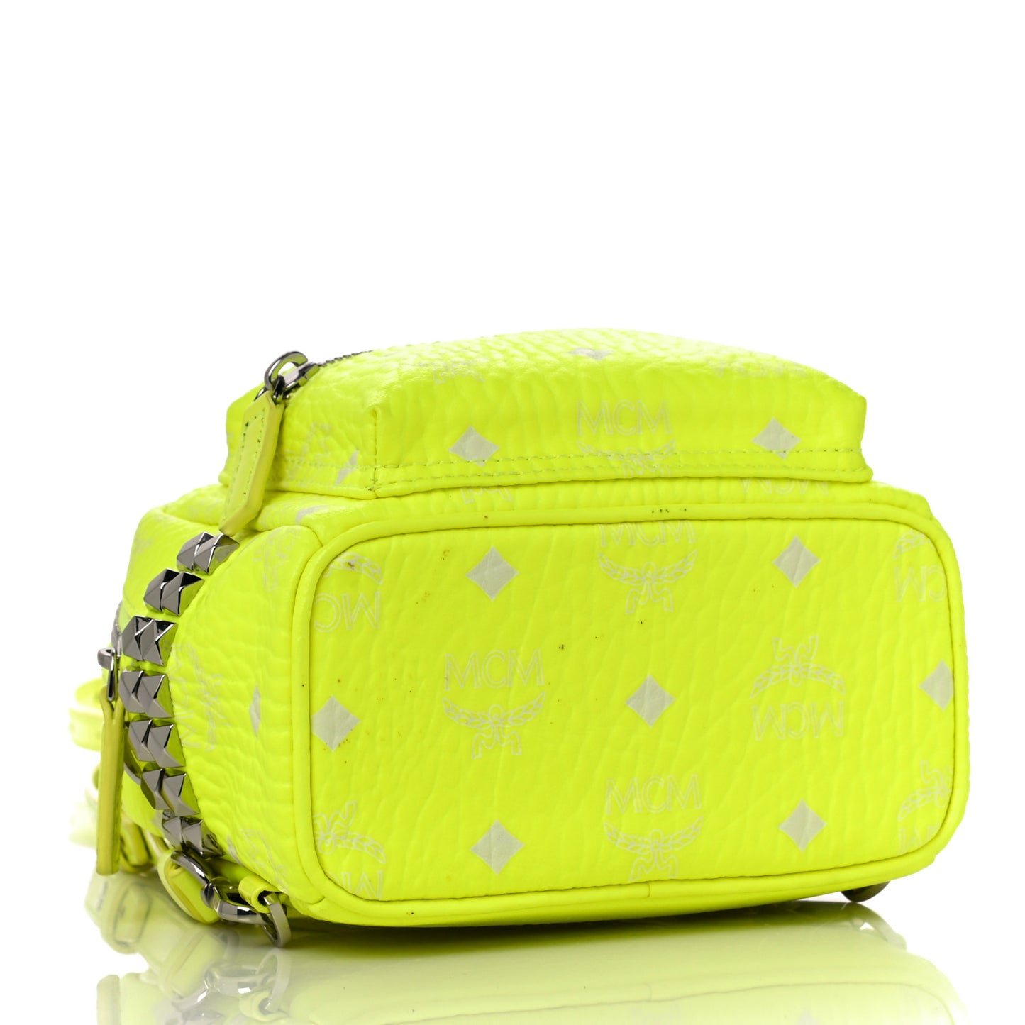 Visetos Side Stud X-Mini Stark Bebe Boo Backpack Neon Yellow