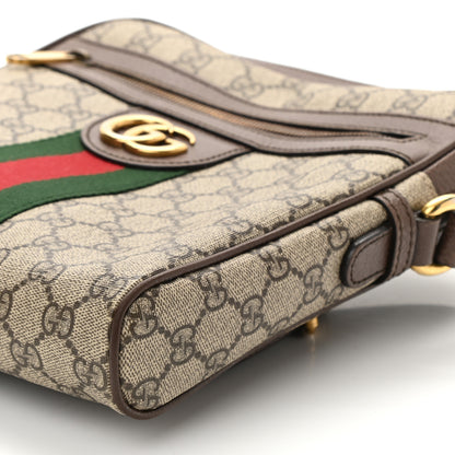 Gucci GG Supreme Monogram Web Small Ophidia Messenger Bag Brown 8 of 8
