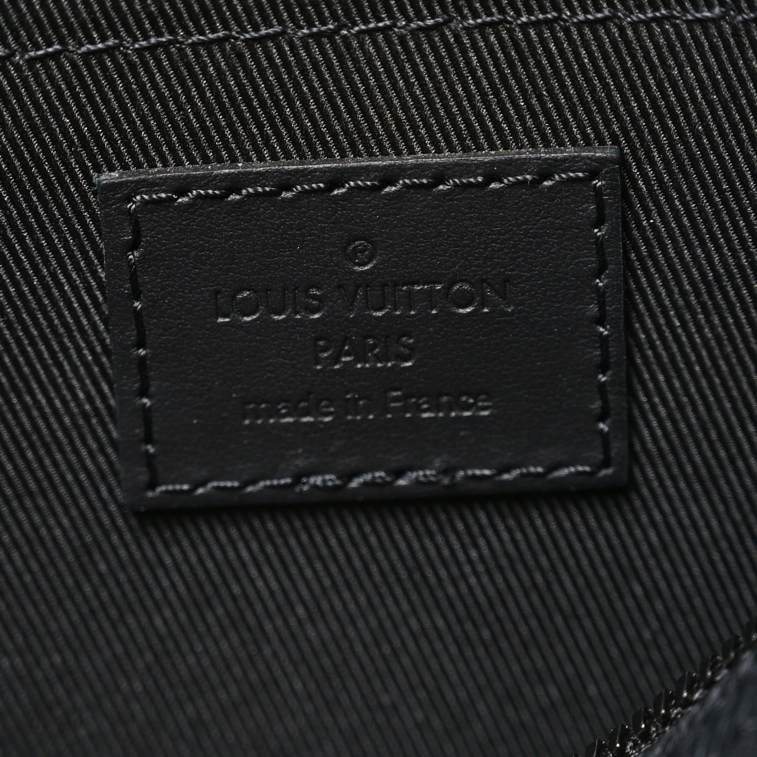 Louis Vuitton Grained Calfskin Aerogram City Keepall Black 6 of 9