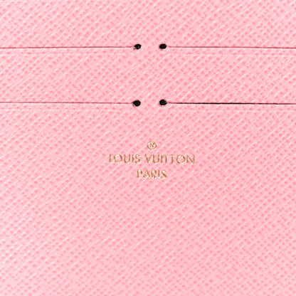 Louis Vuitton Damier Ebene Studded Pochette Felicie Chain Wallet 9 of 13