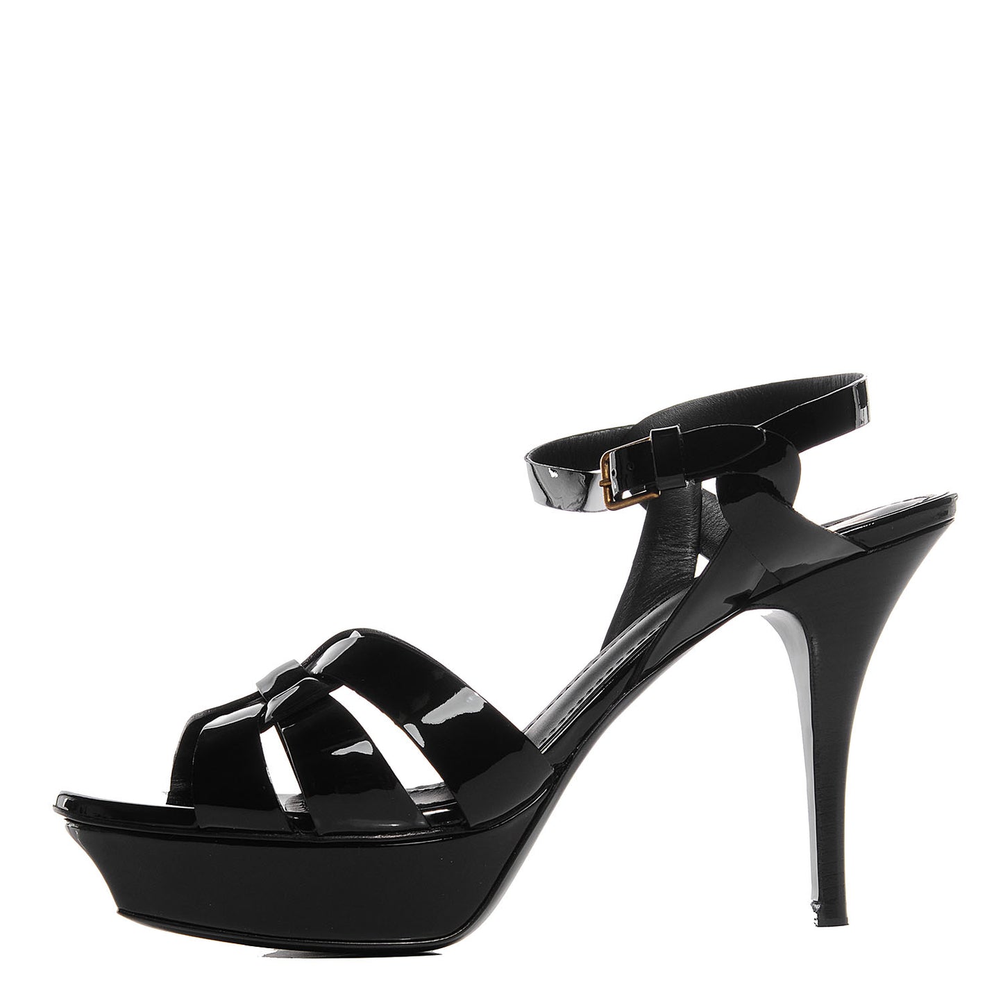 Patent Tribute 75 Platform Sandals 39 Black