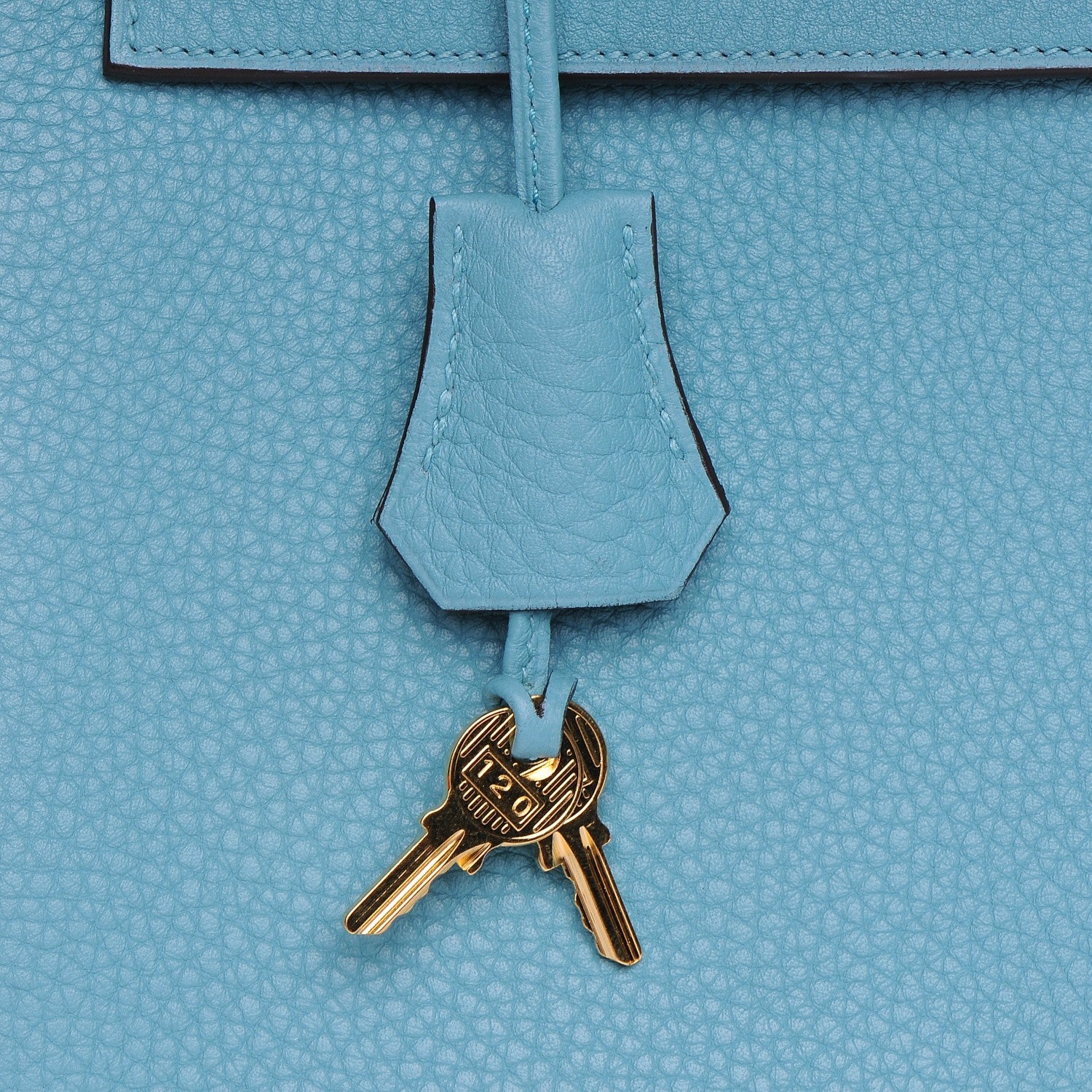 Hermes Taurillon Clemence Kelly Retourne 28 Bleu Saint Cyr 21 of 30