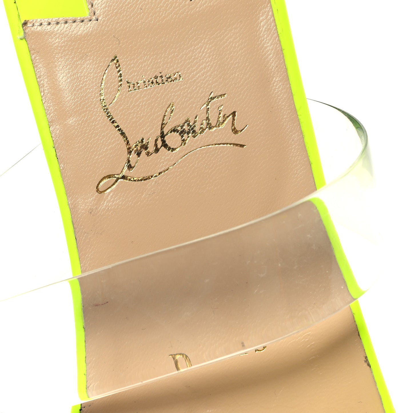 Calfskin Patent PVC Just Nodo Flat 35 Sulfure