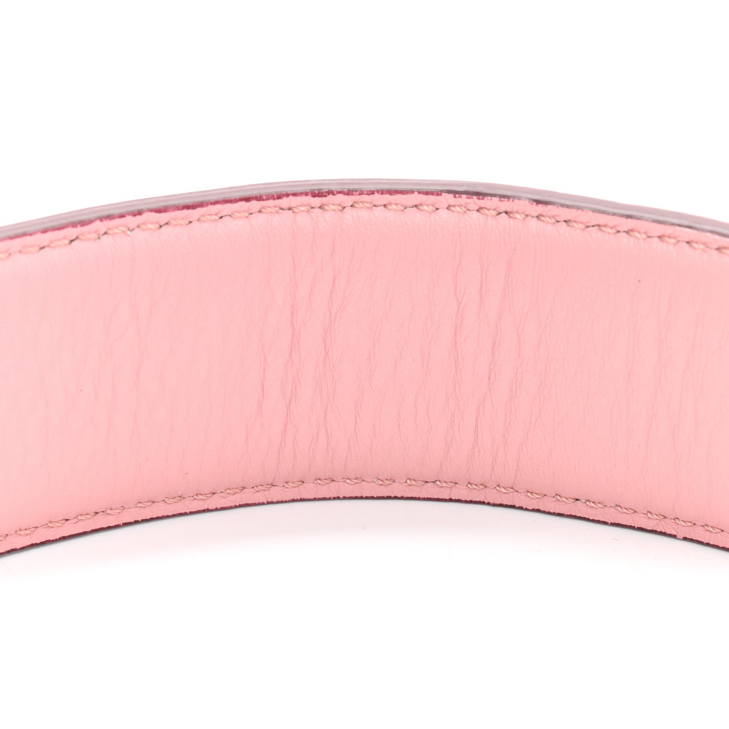 Calfskin Studded Strap You Red Multicolor
