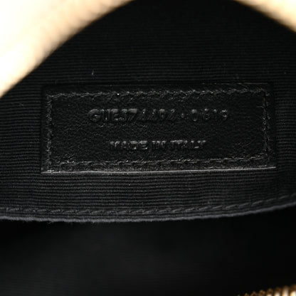 Saint Laurent Calfskin Matelasse Monogram Lou Camera Bag Crema Soft 7 of 11