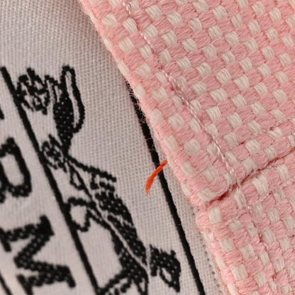 Hermes Canvas Womens Vauban Chaine d'Ancre Cap 56 Rose Pop 9 of 9