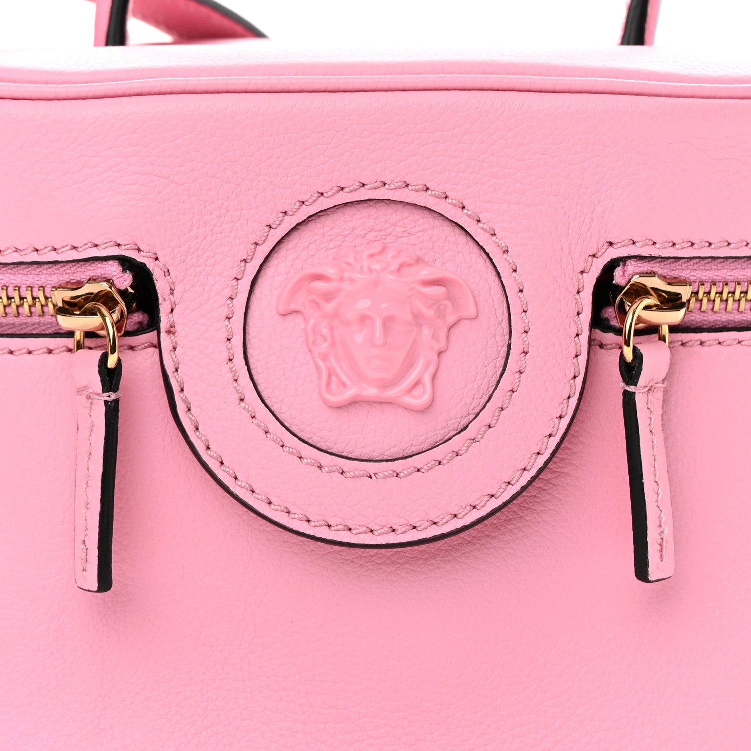 Versace Grained Calfskin Medusa Vanity Case Pink 8 of 13
