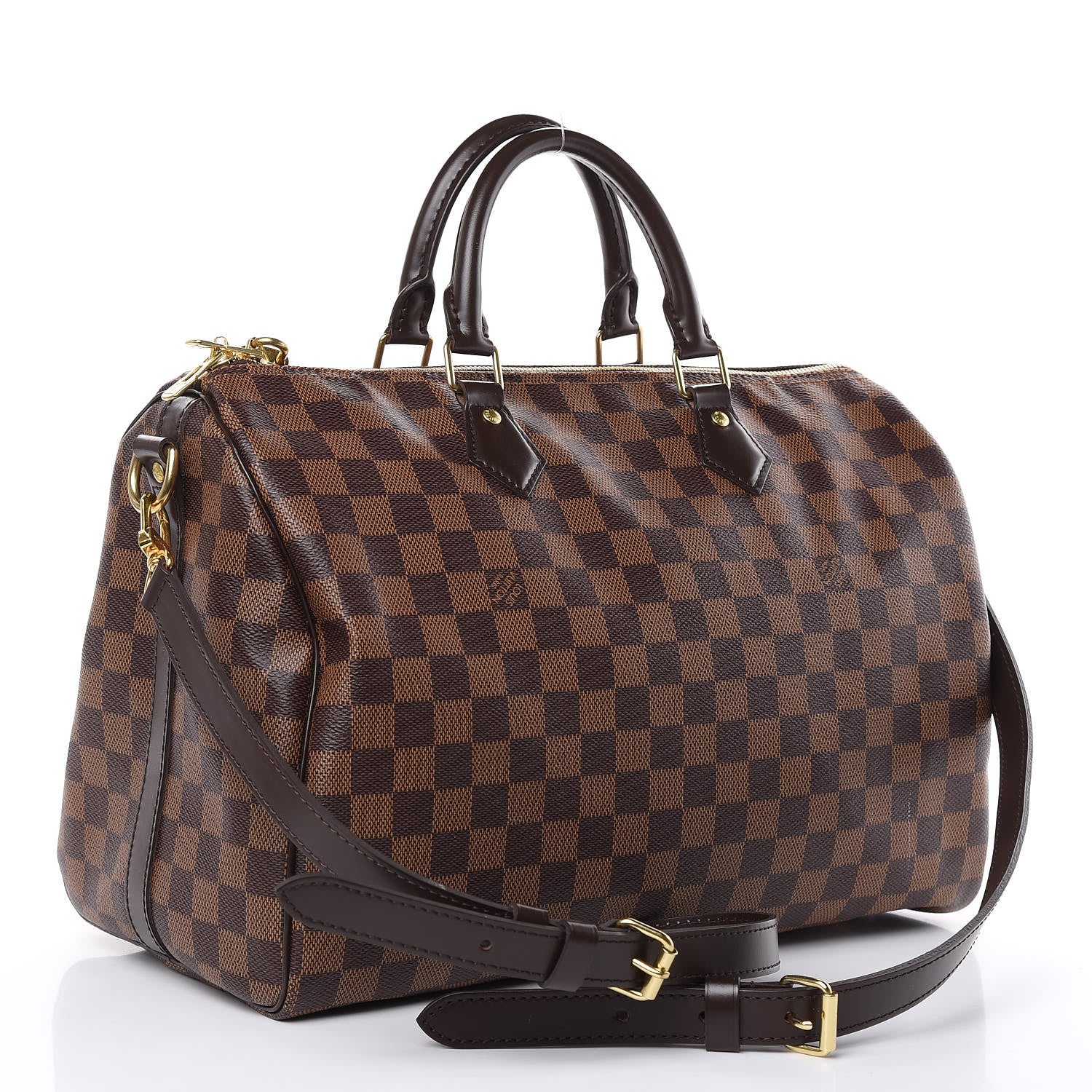 Louis Vuitton Damier Ebene Speedy Bandouliere 35 3 of 21