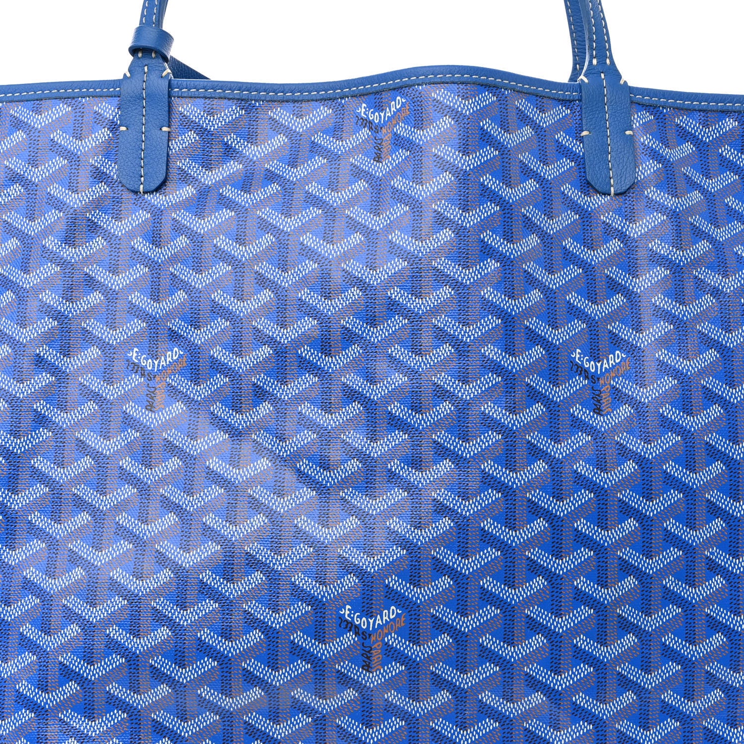 Goyard Goyardine Saint Louis GM Sky Blue 10 of 13