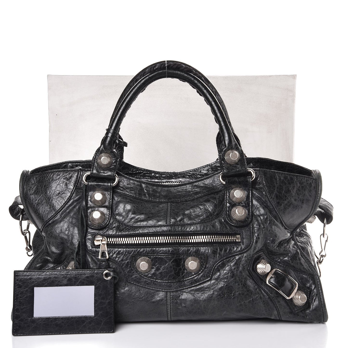 Agneau Giant 21 Silver Hardware Part Time Anthracite