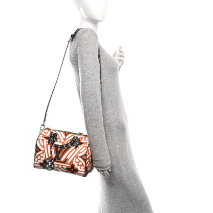 Louis Vuitton Monogram Giant Crafty Speedy Bandouliere 25 Creme Caramel 2 of 11