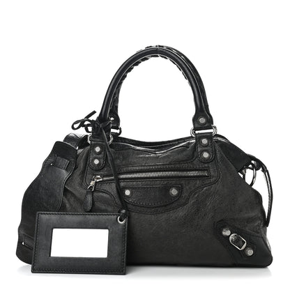 Balenciaga Agneau Giant 12 Silver Hardware Town Black 1 of 9