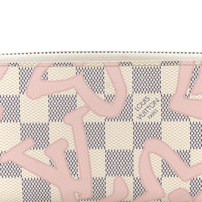 Louis Vuitton Damier Azur Tahitienne Clemence Wallet 9 of 9