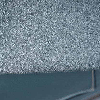 Hermes Togo Birkin 35 Blue Jean 32 of 34