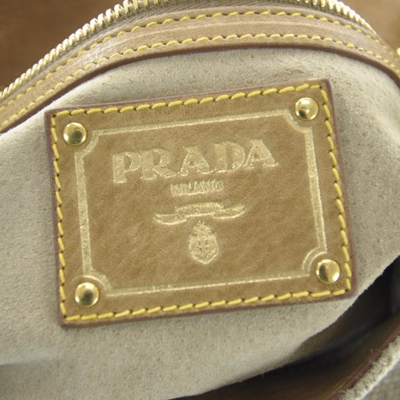Prada Lino Turnlock Flap Bag Corda 10 of 13