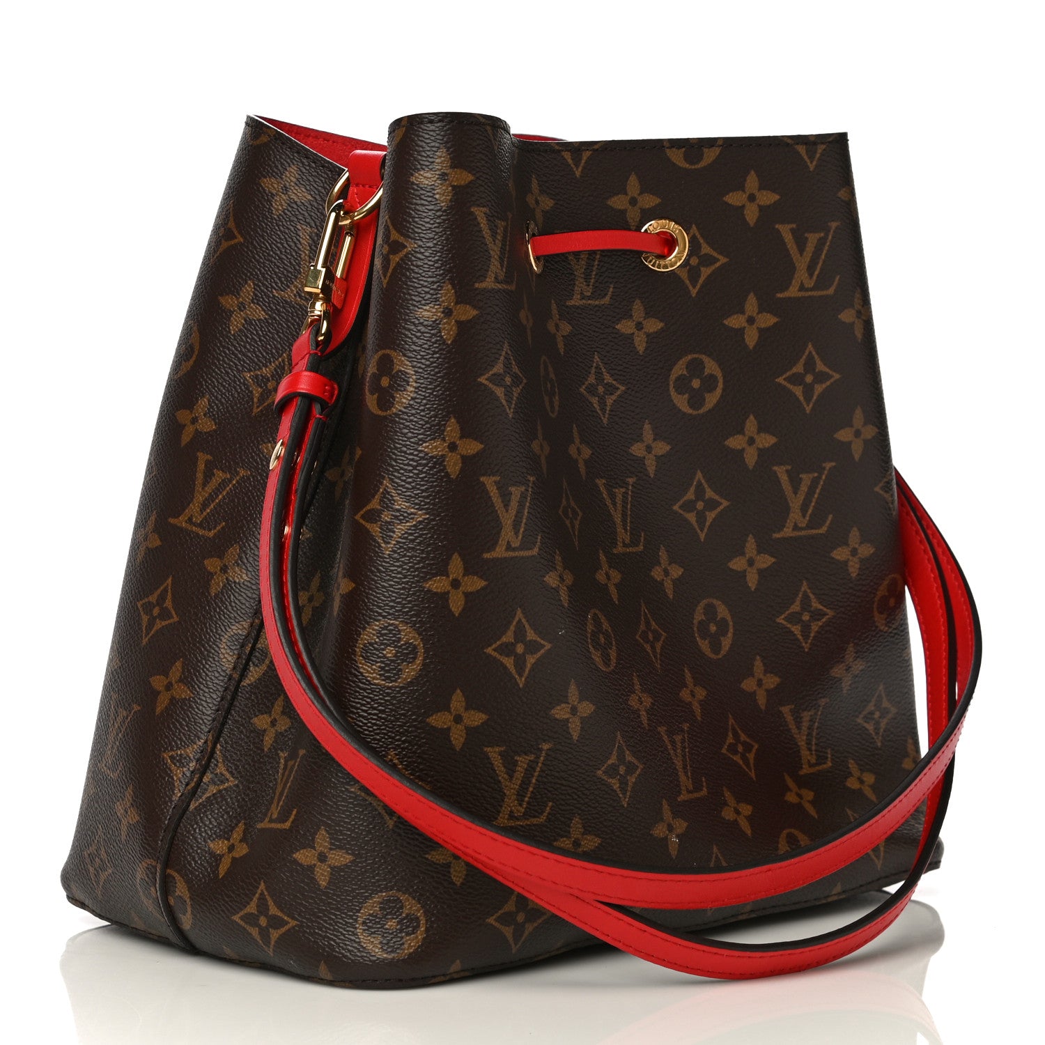 Louis Vuitton Monogram Neonoe MM Coquelicot 3 of 8