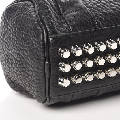 Alexander Wang Pebbled Lambskin Mini Rockie Black Rhodium Hardware 7 of 12