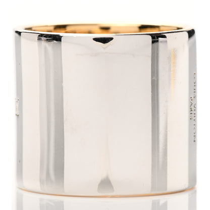 Louis Vuitton My Epi Ring 8.75 Gold Silver 3 of 5