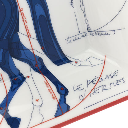 Hermes Porcelain Pegase Change Tray Anis Outremer 4 of 5