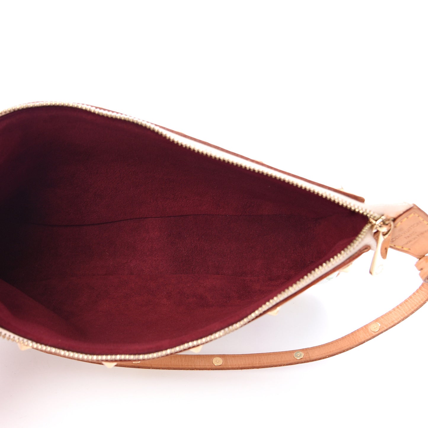Monogram Multicolor Pochette Accessories White