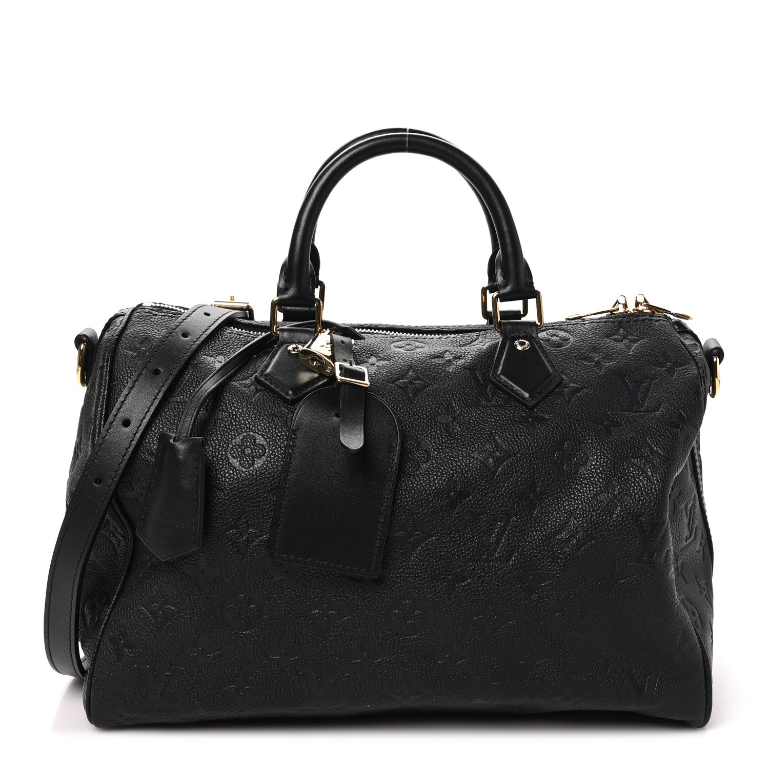 Louis Vuitton Empreinte Monogram Speedy Soft 30 Black 1 of 9