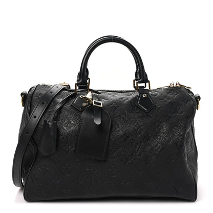 Louis Vuitton Empreinte Monogram Speedy Soft 30 Black 1 of 9