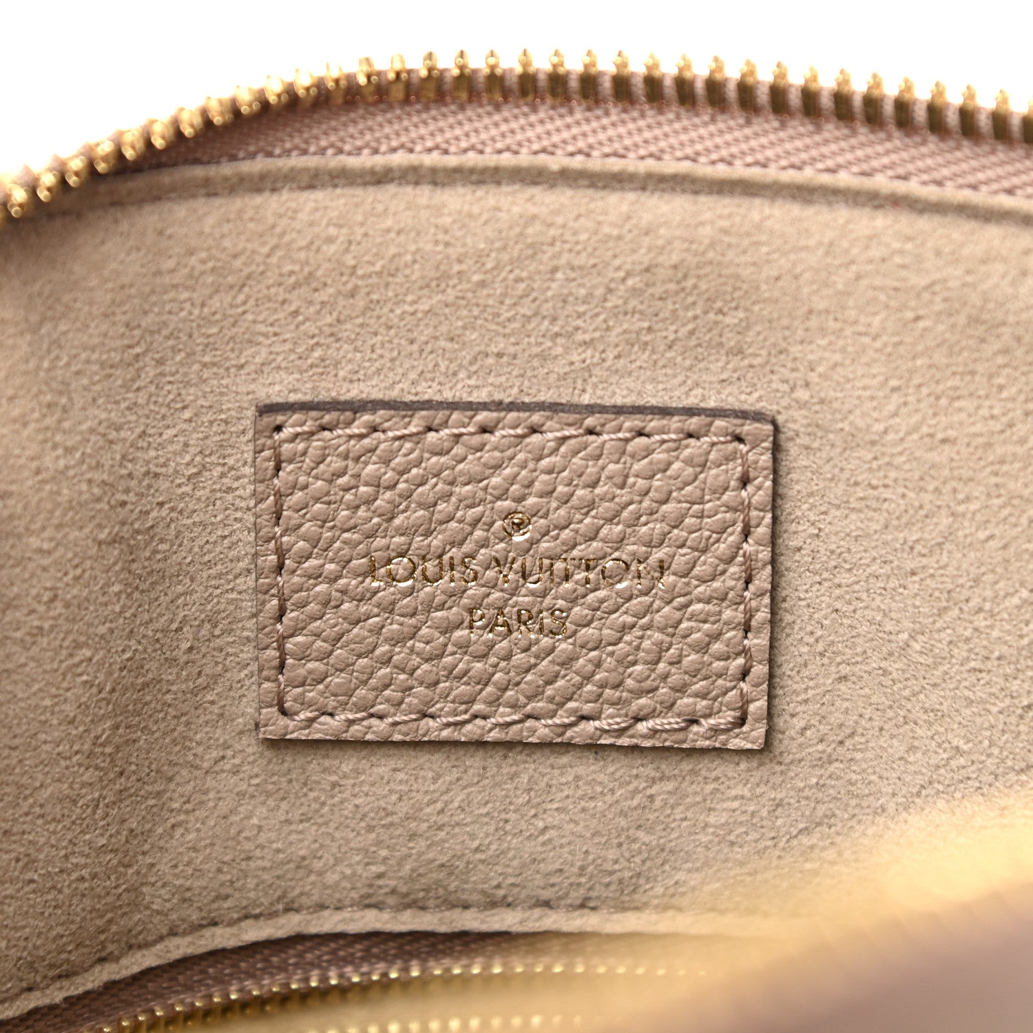Louis Vuitton Empreinte Monogram Giant Speedy Bandouliere 25 Tourterelle 6 of 9