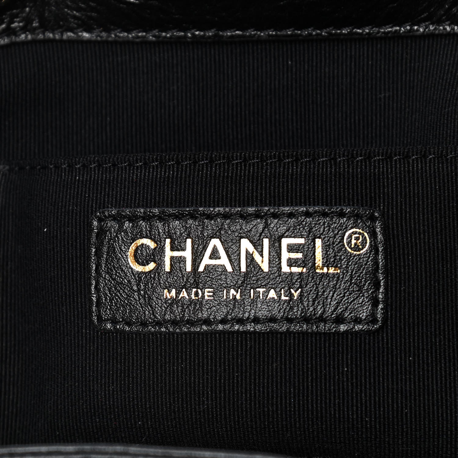 Chanel Glazed Aged Calfskin Quilted Small Duma Drawstring Backpack Black 5 of 10