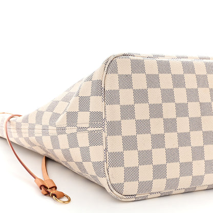 Louis Vuitton LOUIS VUITTON Damier Azur Neo Neverfull MM Rose Ballerine 10 of 12