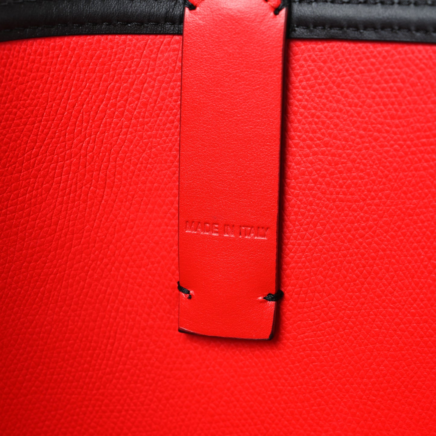 Calfskin Loubinthesky East West Cabata Tote Black