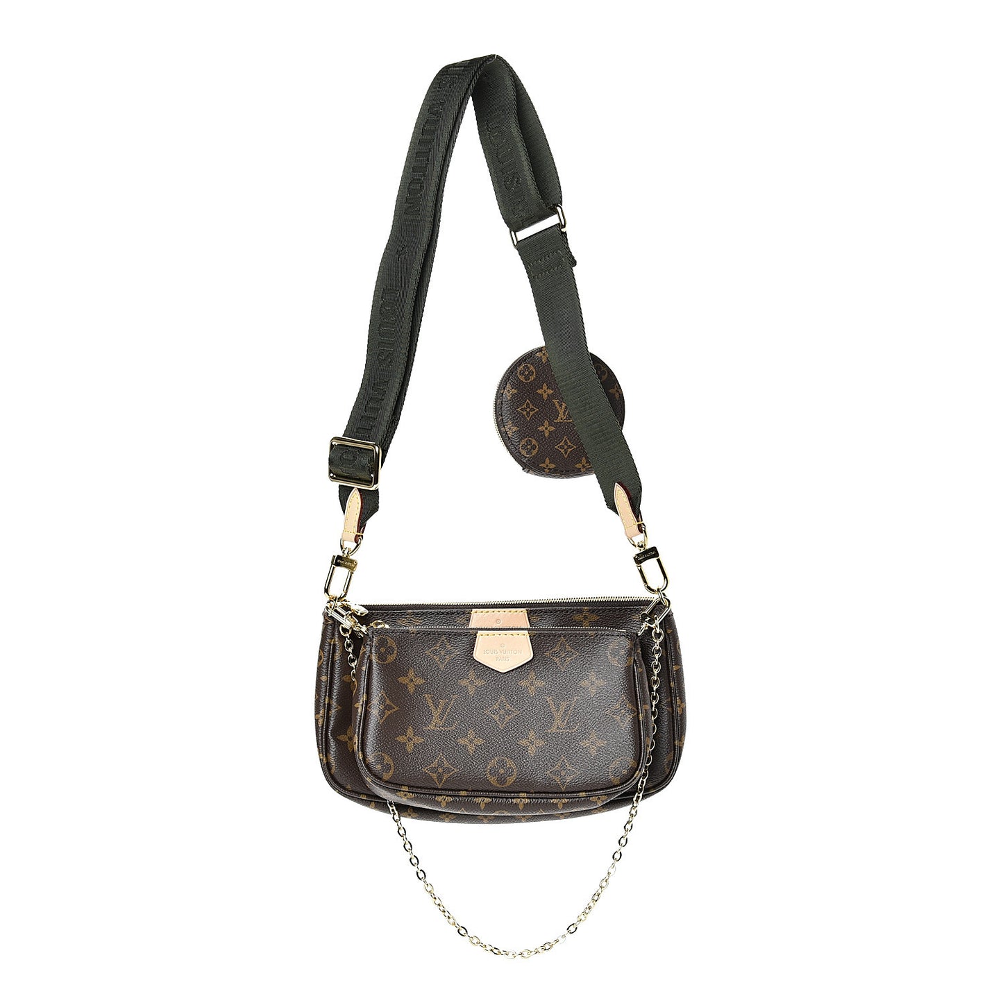 Monogram Multi Pochette Accessories Kaki