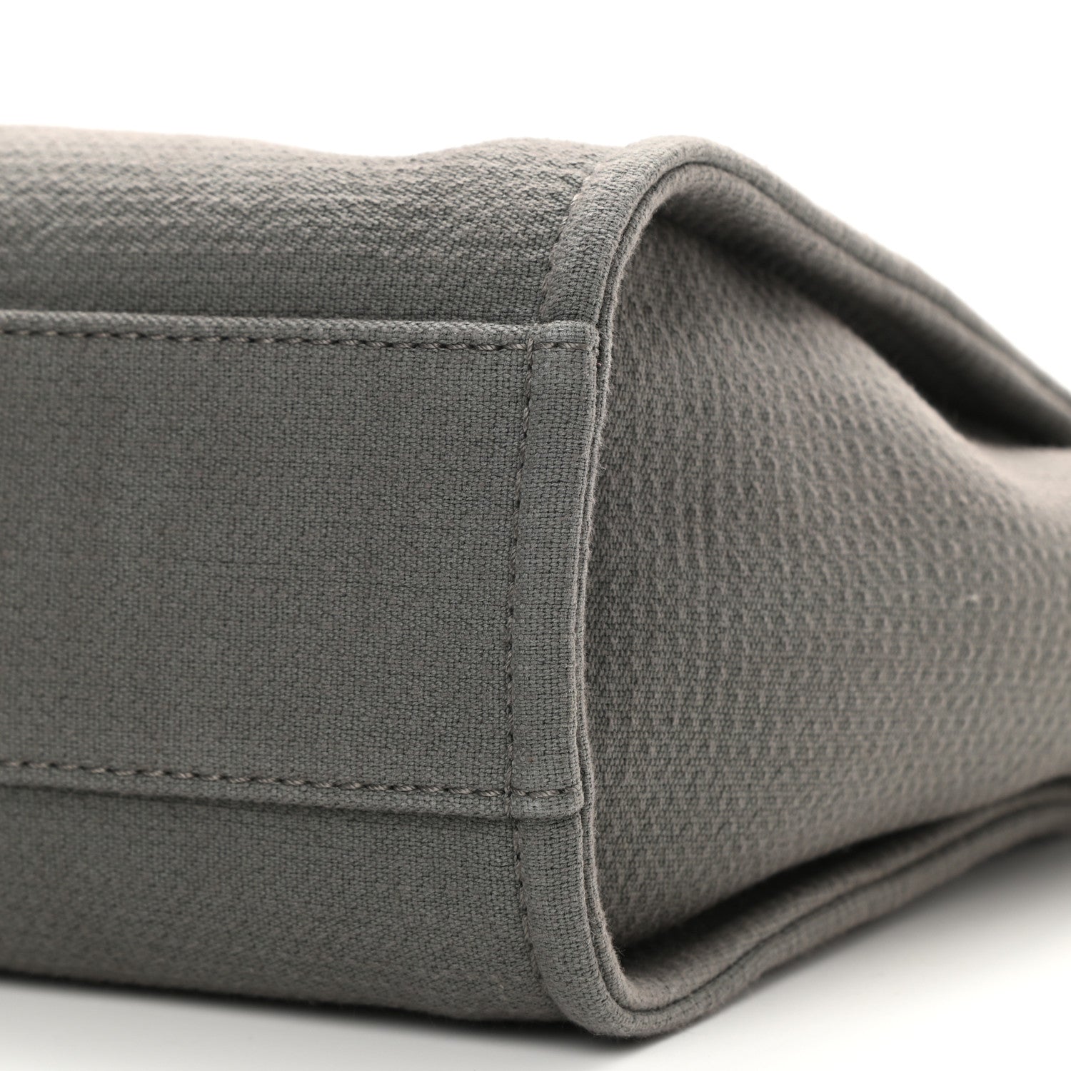 Chanel Mixed Fibers Small Deauville Tote Grey 11 of 12
