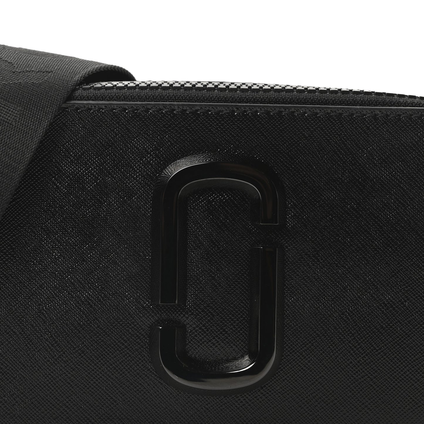 Saffiano Snapshot Camera Bag Black
