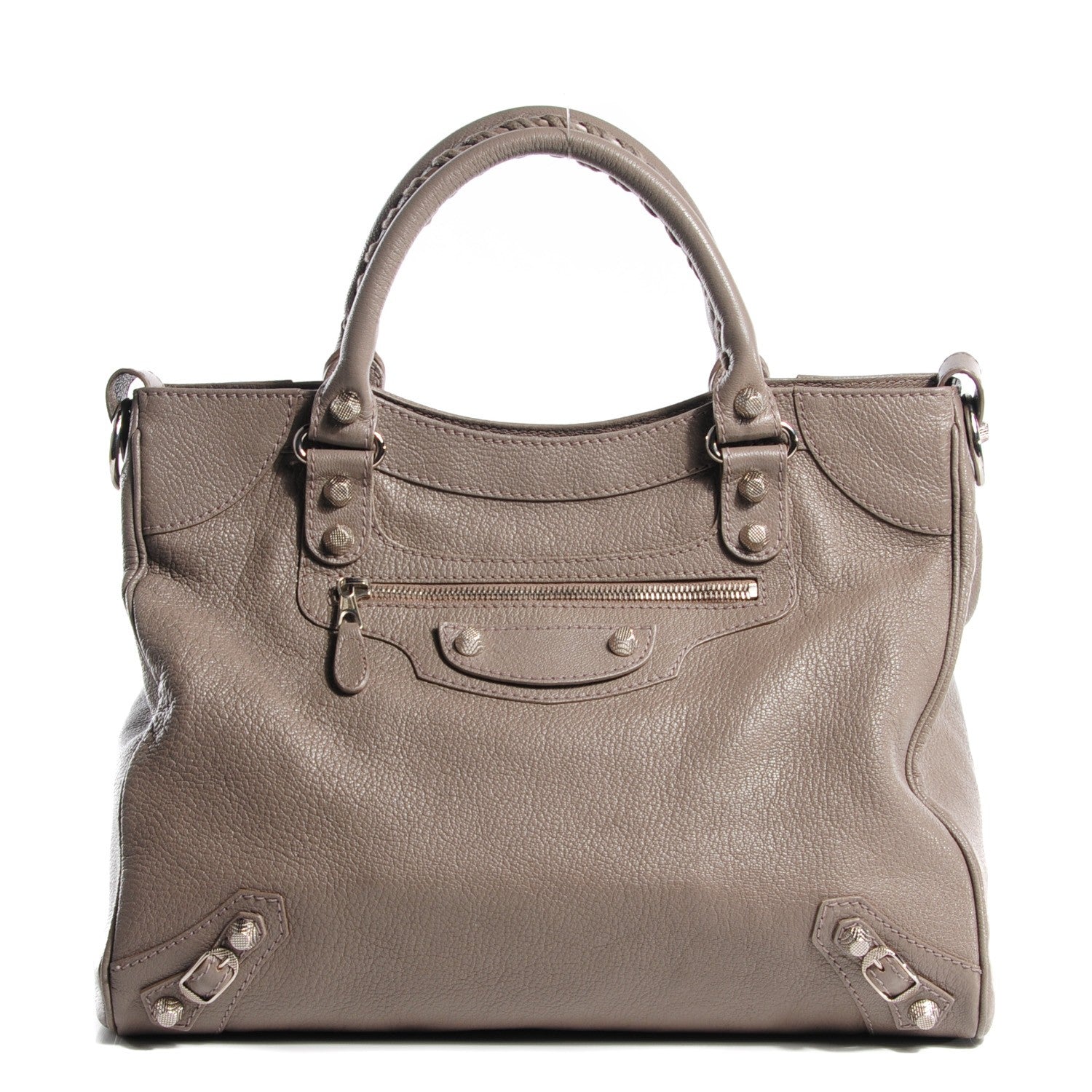 Balenciaga Chevre Giant 12 Silver Hardware Hamilton Velo Gris Poivre 1 of 13