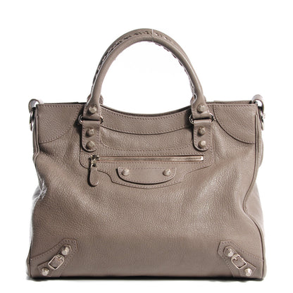 Balenciaga Chevre Giant 12 Silver Hardware Hamilton Velo Gris Poivre 1 of 13
