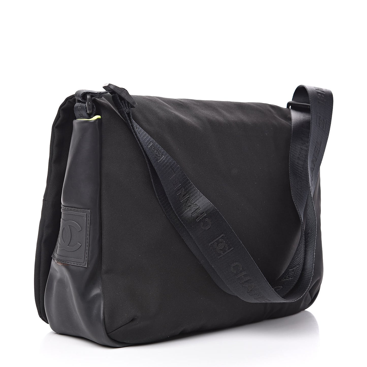 Nylon Sport CC Messenger Black