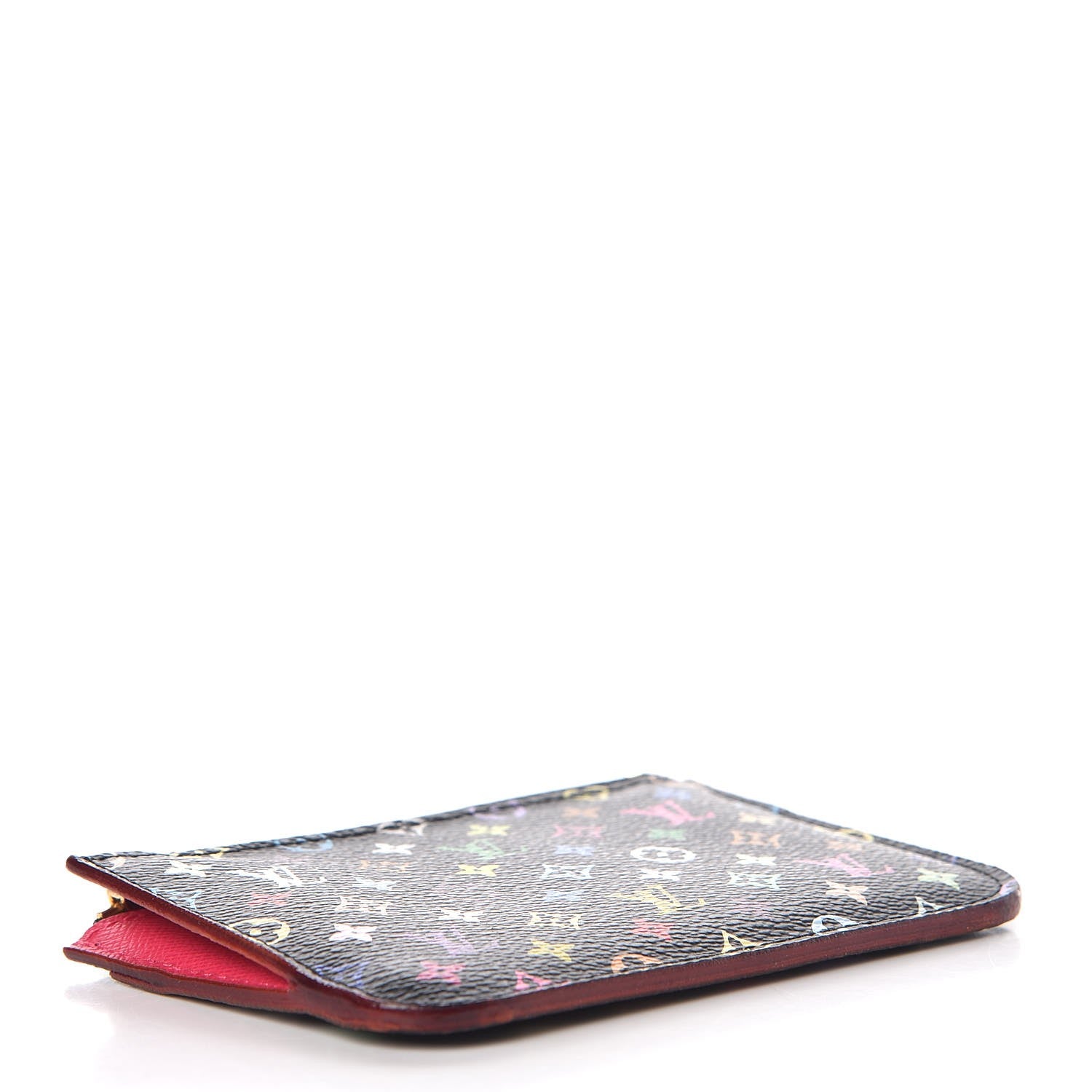 Louis Vuitton Monogram Multicolor Key Pouch Black Grenade 4 of 7