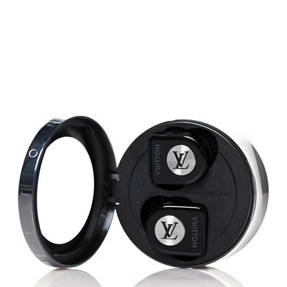 Louis Vuitton Acetate Monogram Horizon Wireless Earphones Black 4 of 10