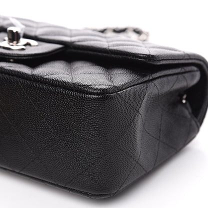 Chanel Caviar Quilted Mini Rectangular Flap Black 8 of 9