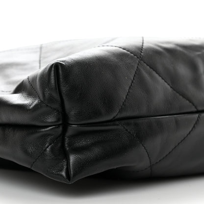 Chanel Shiny Calfskin Quilted Small Chanel 22 Black 11 of 12