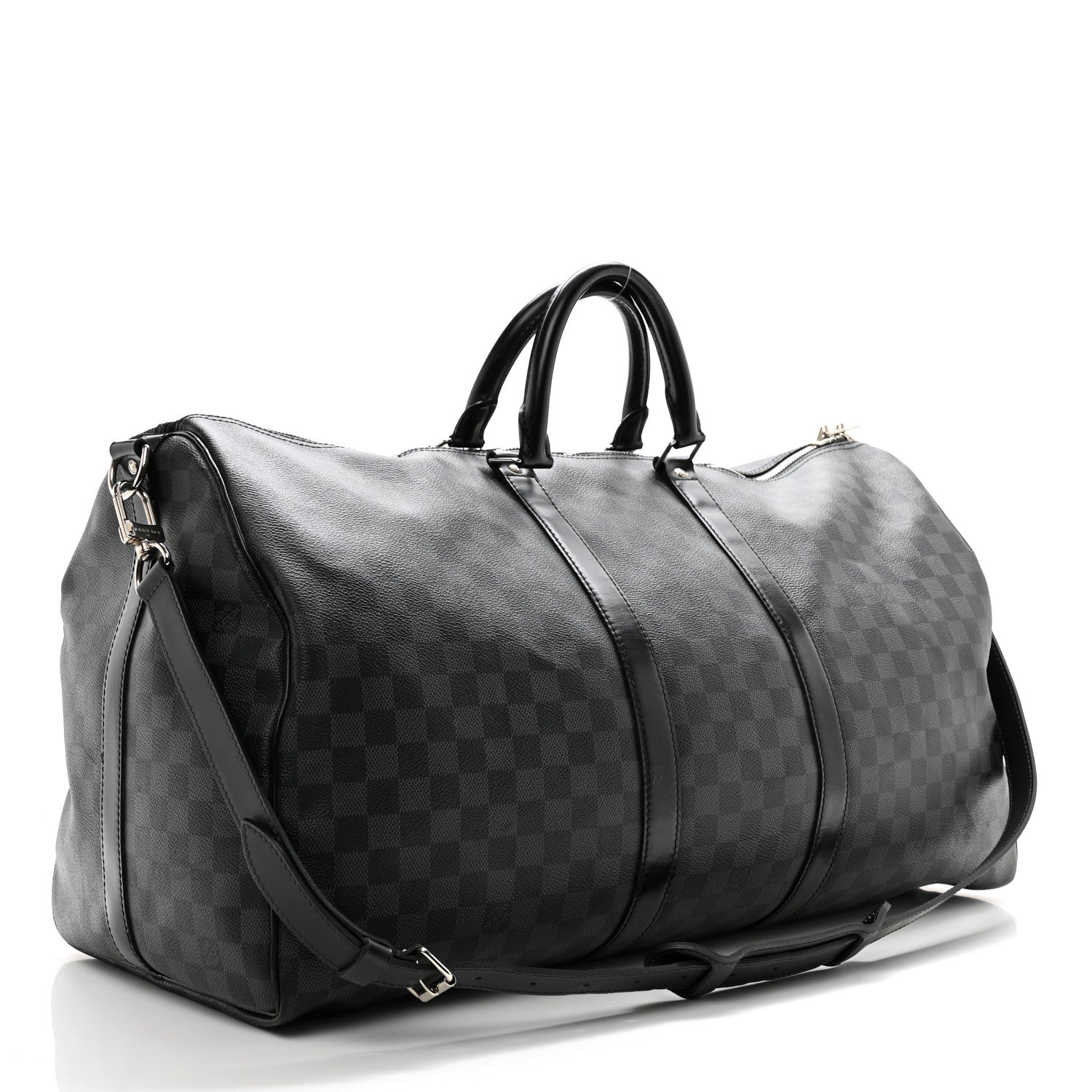 Louis Vuitton Damier Graphite Keepall Bandouliere 55 2 of 17