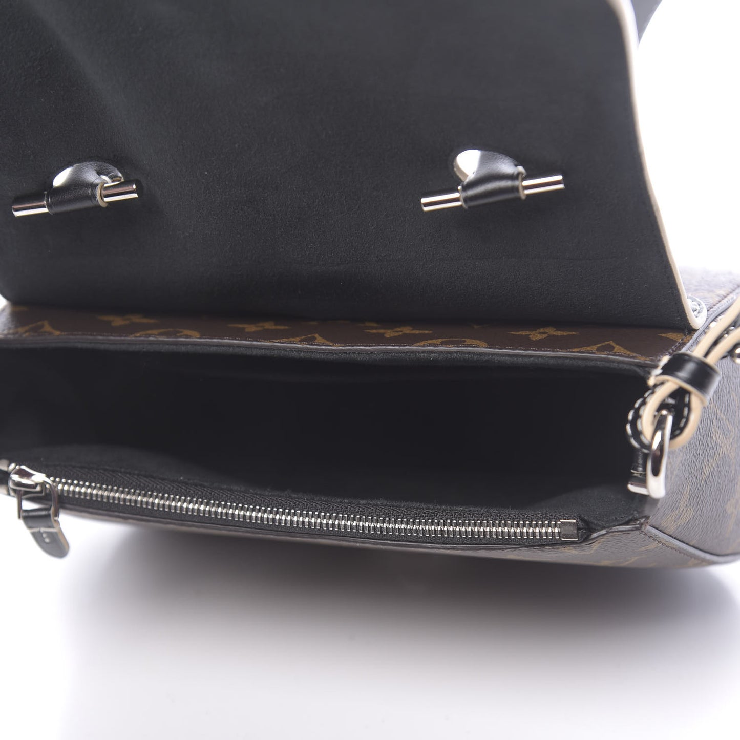 Calfskin Monogram Chain It Bag PM Black